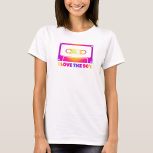 90s Fun Cassette Pop Graphic For Hipsters Retro Hi T-Shirt