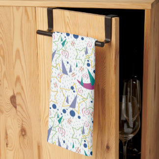 90s Galaxy Arcade- White Tea Towel