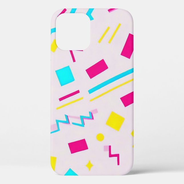 90's Hand Drawn Doodle Case-Mate iPhone Case (Back)