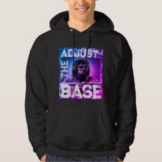 90's HIP HOP ADJUST THE BASE GORILLA GRAPHIC Hoodie