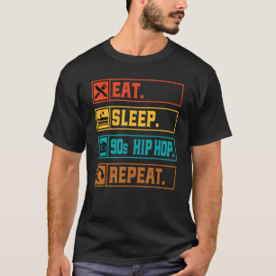 90s Hip Hop Gangster Rap Clothing Old School Retr T-Shirt
