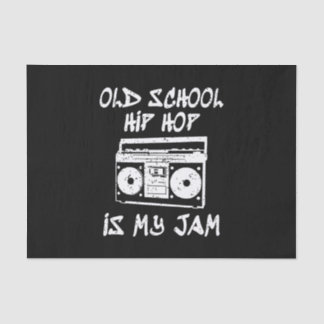 90s Hip Hop Old School Boombox Music Lover Tissue Paper
