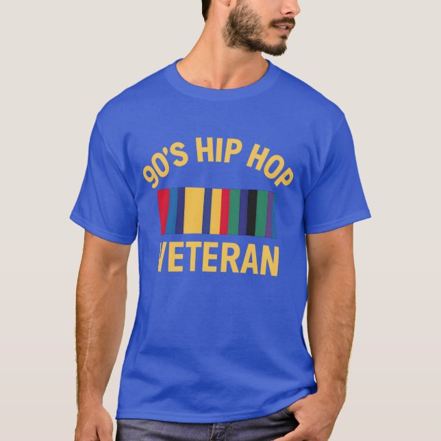 90's Hip Hop Veteran T-Shirt (Front)