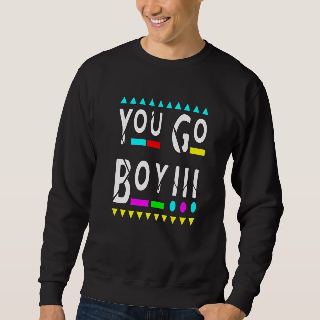 90s Inspired Sitcom Sweatshirt (Front)