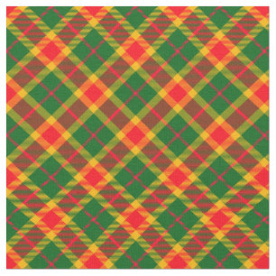90s Inspired Slanted Plaid Grunge Green Pattern Fabric