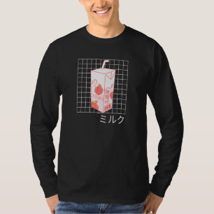 90s Japanese Otaku Stylish Vaporwave Aesthetic Mil T-Shirt