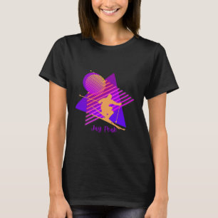 90s Jay Peak Vermont Skiing Skier T-Shirt