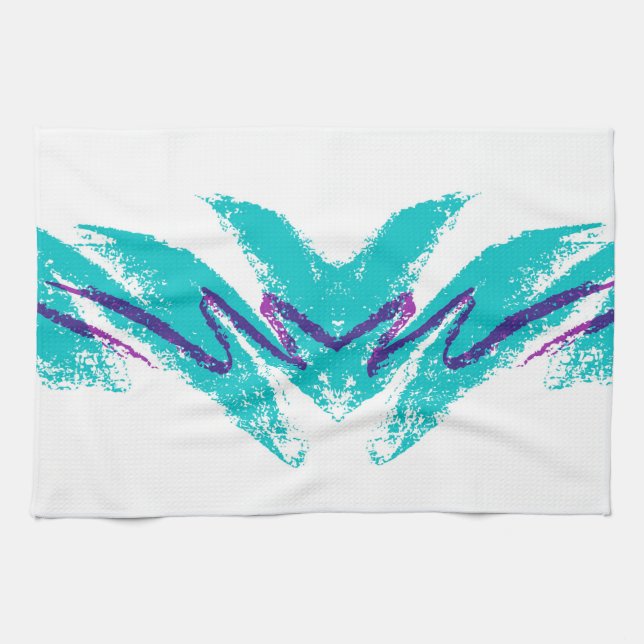 90s jazz tea towel (Horizontal)