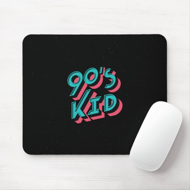 90's Kid  Mouse Pad (With Mouse)