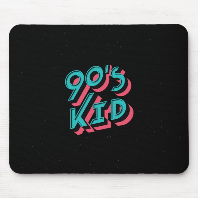 90's Kid  Mouse Pad (Front)