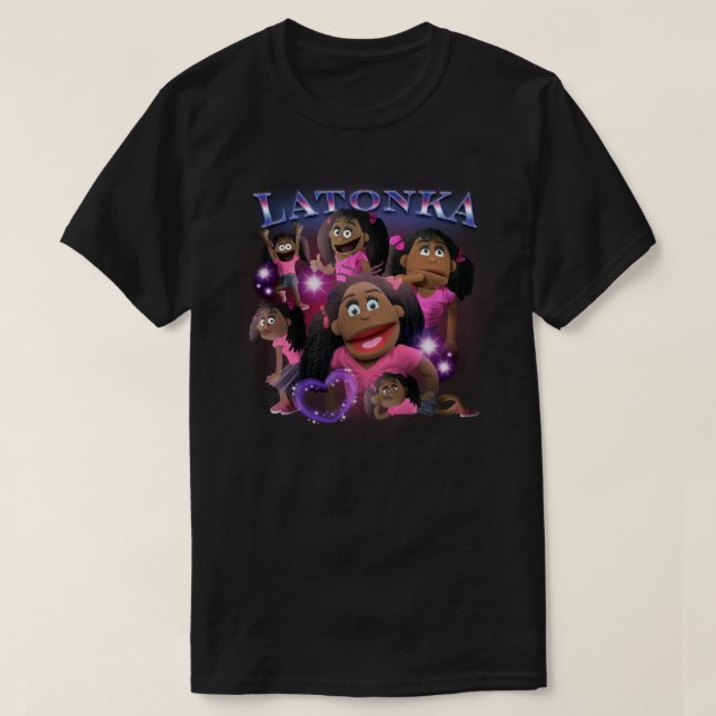 90's LaTonka Vintage Graphic T-Shirt (Design Front)