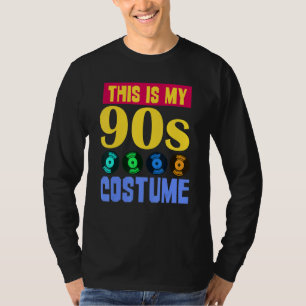 90s Music 1990s Party This Is My 90s Costume Nine T-Shirt