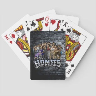 90s Nostalgia Lil Homies Playing Cards Cholo
