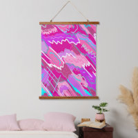 90s Nostalgia Pop Art in Magenta