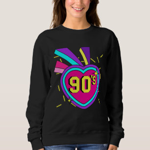 90s Outfit Retro Party 90s Costume Theme Party Sweatshirt