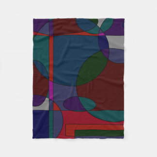 90s Paint Designs Fleece Blanket