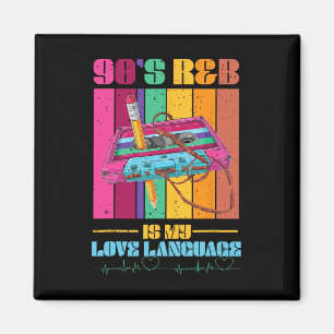 90's R&b Rnb Music Lover For Men Women Girl Magnet