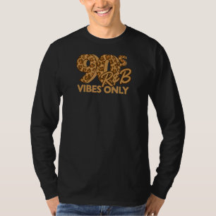 90s R&b Vibes Only Nineties Rnb Music Animal Print T-Shirt