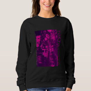 90s Retro Lofi Tokyo Japanese Streetwear Vaporwave Sweatshirt