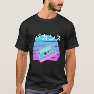 90'S Retro Mix Tape Japanese Otaku Aesthetic Vapou T-Shirt