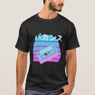 90'S Retro Mix Tape Japanese Otaku Aesthetic Vapou T-Shirt