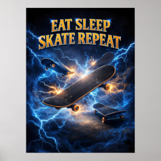 90s Retro Skate Bootleg Art Poster