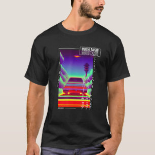 90's Retro Synthwave Japanese Vaporwave Otaku Aest T-Shirt