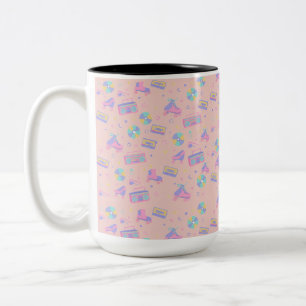 90s Retro Two-Tone Coffee Mug