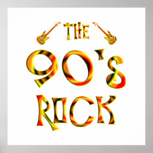 90's Rock Poster