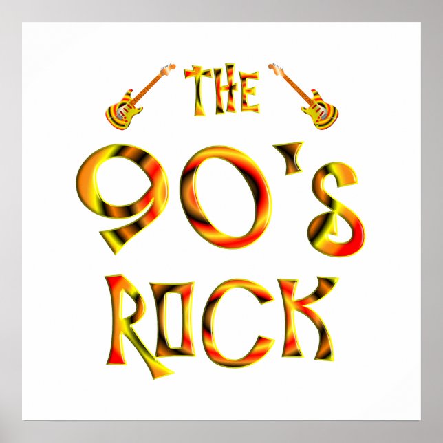 90's Rock Poster (Front)