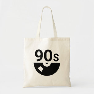 90s Rock Record 1990's music Tote Bag