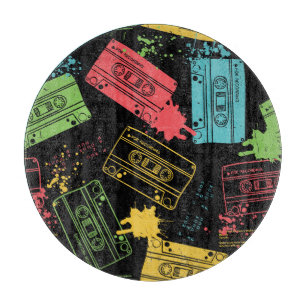 90s Style Cool Grunge Cassettes Cutting Board
