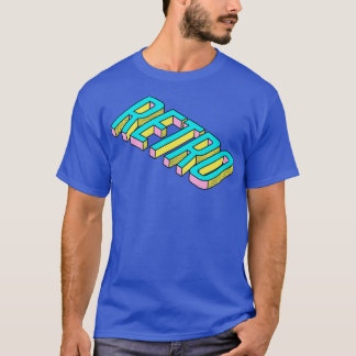 90s Style Retro Word Art T-Shirt