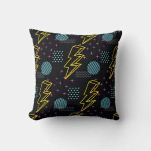 90's style seamless pattern cushion