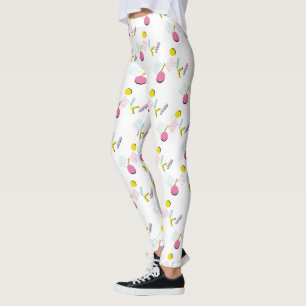 90s Theme Colourful Retro Memphis Pattern Leggings