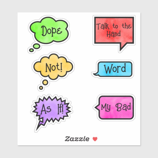 90s Throwback Phrase (Sheet)