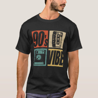 90s Vibe 1990s Fashion 90heme Party Nineties girl T-Shirt