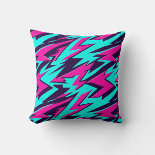 90s Vibe Graffiti Cushion