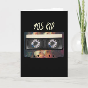 90s Vibe Mixtape Cassette 90's BIrthday Card