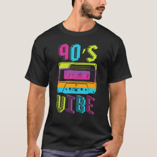 90s Vibe Retro 1990s Music Cool 90s Costume Party T-Shirt