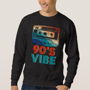 90s Vibe Retro Aesthetic Costume Party Outfit Sweatshirt