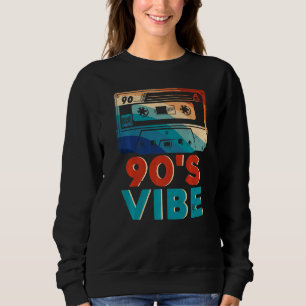 90s Vibe Retro Aesthetic Costume Party Outfit Sweatshirt