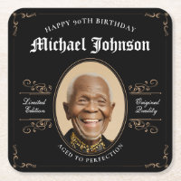 90th Birthday Aged to Perfection Classic Vintage
