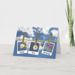 90th Birthday Daisies Card