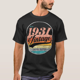 90th Birthday gift Retro Vintage 1931 Aged 90 year T-Shirt