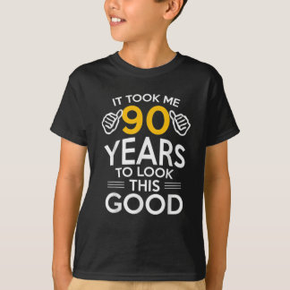 90th Birthday Gift Took Me 90 Years  90 Year Old37 T-Shirt
