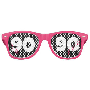 90TH BIRTHDAY PARTY PINK SUNGLASSES 