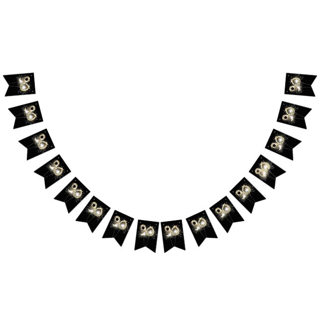 90th Birthday Party Sparklers  Bunting (All)