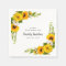 90th Birthday Party Sunflower Daisy Custom