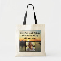 90TH BIRTHDAY PERSONALIZED SUNSET PHOTO